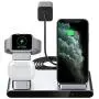 Yootech 3 in 1 Fast Wireless Charger,Innovative Metal Wireless Charging Station with Adapter, 7.5W Compatible with iPhone SE 2020/11/XS Max/8,2.5W for AirPods Pro,Apple Watch(No iWatch Charging Cable) Yootech 3 in 1 Fast Wireless Charger,Innovative Metal Wireless Charging Station with Adapter, 7.5W Compatible with iPhone SE 2020/11/XS Max/8,2.5W for AirPods Pro,Apple Watch(No iWatch Charging Cable)