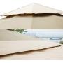 Sunnyglade 10.8 x 10.8 Gazebo Tent with 2 Removable Side Walls for Your Yard, Outdoor, Garden, Patio or Party