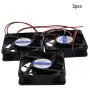 Othmro Brushless Cooling Radiators Case Fan Black 12V 2.4W 0.2A 60mm X 60mm X 15mm 6015MS 3PCS Othmro Brushless Cooling Radiators Case Fan Black 12V 2.4W 0.2A 60mm X 60mm X 15mm 6015MS 3PCS