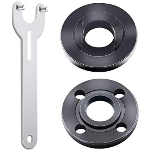 Grinder 5/8-11 Flange Angle Wrench Spanner Metal Outer Inner Lock Nut kit for Dewalt Milwaukee Makita Bosch BLack & Decker Ryobi 193465-4
