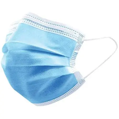 Disposable 3-Layer Protective, 3-D Perfect Fit, Soft Skin Layer Face Mask - 50 Pack