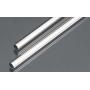 K&S Precision Metals 9805 Round Aluminum Tube, 6mm O.D. X .45mm Wall Thickness X 300mm Long, 2 Pieces per Pack, Made in The USA