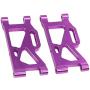 Mingbai Alloy Front&Rear Suspension Arms for WLtoys 124019 1/12 RC Car, RC Car Upgrade Metal Front&Rear Swing Arm Spare Part (4-Pack Front&Rear Swing Arm)