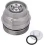 Oil Filter Housing Cap Assembly with Oil Plug for 2005-2019 Toyota RAV4 4Runner Tundra Fj Cruiser Venza Avalon Sienna Camry Highlander RX350 - Replace 15620-31060, 1562031060, 15643-31050, 1564331050