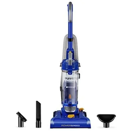 Eureka NEU182A PowerSpeed Lightweight Bagless Upright Vacuum Cleaner, Blue, Lite Eureka NEU182A PowerSpeed Lightweight Bagless Upright Vacuum Cleaner, Blue, Lite