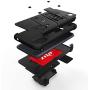 ZIZO Bolt Series for Galaxy A01 Case - Black & Black