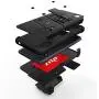 ZIZO Bolt Series for Galaxy A01 Case - Black & Black