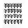JerryMart 25pcs 20mm 3/4'' Gun Black Plated Pacifier Suspender Clips, Pacifier Clips for Making Pacifier Holders Bib Clips Toy Holder (Color: Gun Black) (20mm (3/4 inch)) JerryMart 25pcs 20mm 3/4'' Gun Black Plated Pacifier Suspender Clips, Pacifier Clips for Making Pacifier Holders Bib Clips Toy Holder (Color: Gun Black) (20mm (3/4 inch))