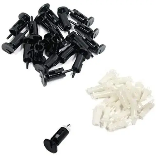 Meprotal 20 Packs Heat Sink Mounting Pins Plastic CPU Mount Clips & Push Screws for Intel LGA Socket, Cooling Fan, Heat Sink Meprotal 20 Packs Heat Sink Mounting Pins Plastic CPU Mount Clips & Push Screws for Intel LGA Socket, Cooling Fan, Heat Sink
