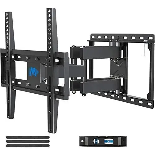 Mounting Dream UL Listed TV Mount TV Wall Mount with Swivel and Tilt for Most 32-55 Inch TV, Full Motion TV Mount with Articulating Dual Arms, Max VESA 400x400mm, 99 lbs. Loading, 16 inch Studs MD2380 Mounting Dream UL Listed TV Mount TV Wall Mount with Swivel and Tilt for Most 32-55 Inch TV, Full Motion TV Mount with Articulating Dual Arms, Max VESA 400x400mm, 99 lbs. Loading, 16 inch Studs MD2380