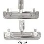 W10712395 Dishwasher Upper Rack Adjuster Parts METAL Kit (Rack Roller Diameter 1.25in) Compatible with Kenmore Whirlpool Kitchen Aid- Replaces AP5957560 PS10065979 W10250159 W10350375 W10712395VP W10712395 Dishwasher Upper Rack Adjuster Parts METAL Kit (Rack Roller Diameter 1.25in) Compatible with Kenmore Whirlpool Kitchen Aid- Replaces AP5957560 PS10065979 W10250159 W10350375 W10712395VP