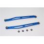 Axial SMT10 Grave Digger (AX90055) Upgrade Parts Aluminum Front/Rear Upper Chassis Link Parts - 1Pr Set Blue