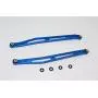 Axial SMT10 Grave Digger (AX90055) Upgrade Parts Aluminum Front/Rear Upper Chassis Link Parts - 1Pr Set Blue