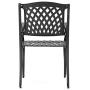 Christopher Knight Home Cayman Outdoor 6-Seater Cast Aluminum Dining Set, 7-Pcs Set, Black Sand