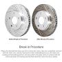 For 2011-2015 Honda CR-Z R1 Concepts eLine Front Rear Drill/Slot Brake Rotors Kit + Ceramic Brake Pads