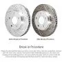 For 2011-2015 Honda CR-Z R1 Concepts eLine Front Rear Drill/Slot Brake Rotors Kit + Ceramic Brake Pads For 2011-2015 Honda CR-Z R1 Concepts eLine Front Rear Drill/Slot Brake Rotors Kit + Ceramic Brake Pads