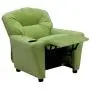 Flash Furniture Contemporary Avocado Microfiber Kids Recliner with Cup Holder Flash Furniture Contemporary Avocado Microfiber Kids Recliner with Cup Holder