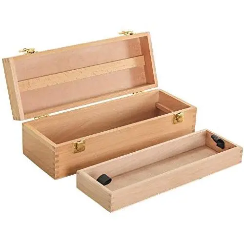 US Art Supply Artist Wood Pastel, Pen, Marker Storage Box with Drawer(s) (Medium Tool Box) US Art Supply Artist Wood Pastel, Pen, Marker Storage Box with Drawer(s) (Medium Tool Box)