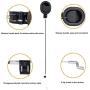 CUGLB Universal Recliner Release Pull Handle, Oval Plastic Sofa Chair Replacement Parts with Cable, Great for Ashley and Major Recliner Brands Sofa