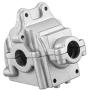 JVSISM 2Pcs Metal Wave Box Gear Box Upper and Lower Cover 144001-1254 for 1/14 WLtoys 144001 RC Car Spare Parts,Silver