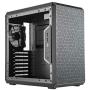 Cooler Master MasterBox Q500L Micro-ATX Tower with ATX Motherboard Support, Magnetic Dust Filter, Transparent Acrylic Side Panel, Adjustable I/O & Fully Ventilated Airflow