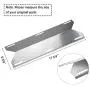 Hisencn Repair kit Replacement for Jenn Air 720-0337, 7200337, 720 0337 Gas Grill Model, 4pack Stainless Steel Burners Pipe Tube, Heat Plates Sheild Tent, Set of 3 Grill Cooking Grid Grates