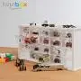 livinbox 20 Drawer Plastic Parts Storage Hardware and Craft Cabinet, Desktop Hardware Storage Organizer Multi Use Compartment Container Black, A9-520, 14.9 x 6.1 x 7.4Inch livinbox 20 Drawer Plastic Parts Storage Hardware and Craft Cabinet, Desktop Hardware Storage Organizer Multi Use Compartment Container Black, A9-520, 14.9 x 6.1 x 7.4Inch