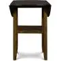 New Classic FURNITURE Gia Dining Drop Leaf Counter Table with Two Chairs, 42-Inch, Brown, 42.25'' Set New Classic FURNITURE Gia Dining Drop Leaf Counter Table with Two Chairs, 42-Inch, Brown, 42.25'' Set