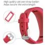 Mosstek Bands Compatible with Garmin Vivofit 3/jr/jr 2, Soft Silicone Replacement Sport Wristbands for Kids Girls Boys Women Men Small Large