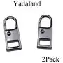Yadaland Metal Solid Zipper Pull Tab Tag Handle Fixer 0.06inch(1.6mm) Small Clasp Diameter Fit in Hole for Winter Jacket Boot Jean Suitcase Luggage Spring Lock Clip On No Tool Needed Gun Black 2Pack Yadaland Metal Solid Zipper Pull Tab Tag Handle Fixer 0.06inch(1.6mm) Small Clasp Diameter Fit in Hole for Winter Jacket Boot Jean Suitcase Luggage Spring Lock Clip On No Tool Needed Gun Black 2Pack