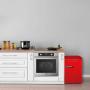 Galanz GLR25MRDR10 retro-compact-refrigerator, 2.5 Cu Ft, Red