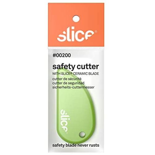 Slice Micro Ceramic Blade, Safety Cutter, Finger Friendly, Cuts Blister Packaging, Paper & Ideal for Outline Trims of Shapes or Coupons