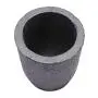 Nisorpa Durable Foundry Silicon Graphite Crucible 12KG Graphite Crucibles Copper Casting Cup Furnace Coke Oven Electric Torch Lab Supply Melting Casting Refining Gold Silver Copper Brass Aluminum