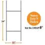 VIBE INK President Donald Trump - Keep America Great! 2020 Political Campaign Rally Yard Sign (24''x18'') Included Metal Stake - Made in America, Waterproof, Double Sided Print (Blue) VIBE INK President Donald Trump - Keep America Great! 2020 Political Campaign Rally Yard Sign (24''x18'') Included Metal Stake - Made in America, Waterproof, Double Sided Print (Blue)