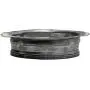 Vent Systems 8'' inch Air Vent Duct Connector Flange Straight Ventilation Pipe Metal Ducting Connector Plate for Cooling Heating Ventilation System HVAC 8'' inch