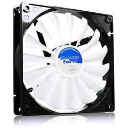 AAB Cooling Silent Force Fan 14 - Silent and Efficient 140mm Fan with 4 Anti-Vibration Pads, 140mm Case Fan, Computer Fan, 12V, Air Cooler, Quiet Fan