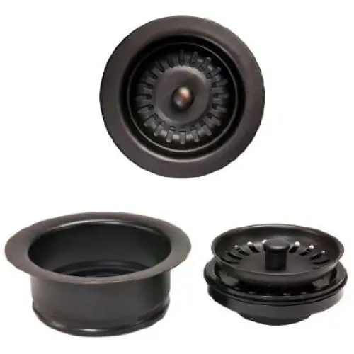 Premier Copper Products DC-1ORB Drain Combination Package for Double Bowl Kitchen Sinks, Oil Rubbed Bronze Premier Copper Products DC-1ORB Drain Combination Package for Double Bowl Kitchen Sinks, Oil Rubbed Bronze