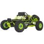 ALEKO Off-Road High-Speed Rock Crawler RC Car with LED Lights - 1:12 Scale - Lime Green