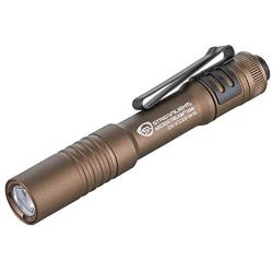 Streamlight 66608 250 Lumen Microstream USB Rechargeable Flashlight with 5'' USB Cord Clamshell Packaging, Coyote