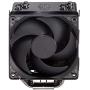 Cooler Master Hyper 212 Black Edition CPU Air Coolor, Silencio FP120 Fan, 4 CDC 2.0 Heatpipes, Anodized Gun-Metal Black, Brushed Nickel Fins for AMD Ryzen/Intel LGA1200/1151