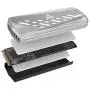 M.2 2280 Heatsink - M.2 SSD NVMe Heat Sink - Solid State Hard Disk Aluminum Heatsink with Thermal Pad Desktop PC Thermal Gasket (RGB)