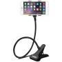 Cell Phone Stand, ZTON Aluminum Metal Universal Desktop Mobile Phone Holder for iPhone ipad Samsung and Any Smartphone in Office Bedroom Kitchen. (Black)