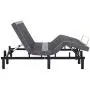 Naomi Home idealBase Adjustable Mattress Base with Massage, Head and Foot Incline, Wireless Remote Gray/Full Naomi Home idealBase Adjustable Mattress Base with Massage, Head and Foot Incline, Wireless Remote Gray/Full
