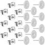 600PCS Hypoallergenic Stainless Steel Earrings Posts(5mm/6mm/8mm) Flat Pad Blank Earring Pin Studs with 600PCS Butterfly Earring Backs for Jewelry Making Findings,Total 1200 Pieces 600PCS Hypoallergenic Stainless Steel Earrings Posts(5mm/6mm/8mm) Flat Pad Blank Earring Pin Studs with 600PCS Butterfly Earring Backs for Jewelry Making Findings,Total 1200 Pieces