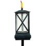 TIKI Brand 65-Inch Square Beacon Torch, Metal/Black