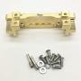 TOPCAD 135g Heavy-Duty Brass Front Bumper, Metal Brass Front Bumper Bracket, Parts for TRX4 1/10 RC Tracked Vehicles