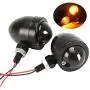 INNOGLOW Motorcycle Turn Signal Lights Bulb Amber Universal Incandescent Lens Indicators Blinkers Lights for Custom Honda Suzuki Yamaha Kawasaki Harley Davidson Choppers Cruisers (2 PCS) INNOGLOW Motorcycle Turn Signal Lights Bulb Amber Universal Incandescent Lens Indicators Blinkers Lights for Custom Honda Suzuki Yamaha Kawasaki Harley Davidson Choppers Cruisers (2 PCS)
