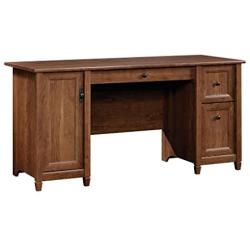 Sauder Edge Water Computer Desk, Auburn Cherry