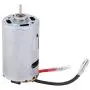 T best Brush Motor, 1:14 Scale Metal 550 Carbon Brush Motor Four-Wheel Drive Remoted Control Speed Change Motor RC Cars Replacement Upgrade Parts for WLtoys 144001 1/14 Alloy RC Car(Metal)