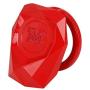 X AUTOHAUX Red Universal Engine Button Knob Push Button Switch Cover Metal Alloy Protective Cover